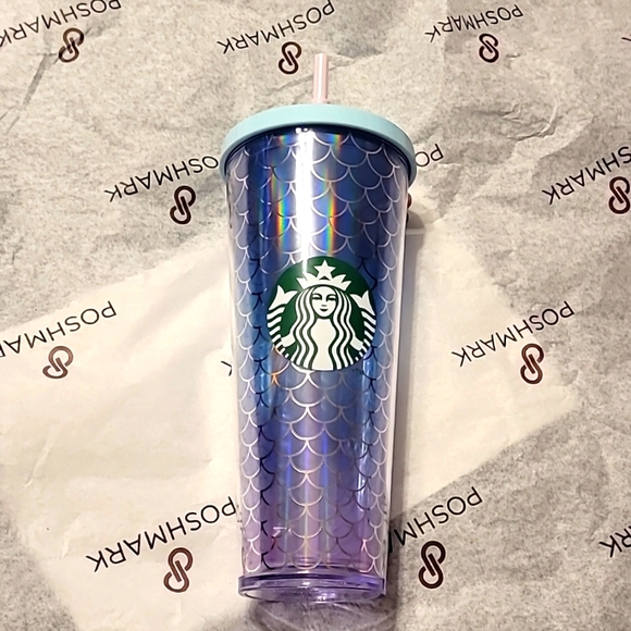Starbucks Other - Starbucks Mermaid Scale Tumbler